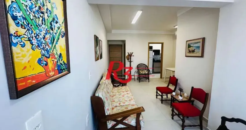 Apartamento com 2 dormitórios à venda, 72 m² por R$ 960.000,00 - Boqueirão - Santos/SP