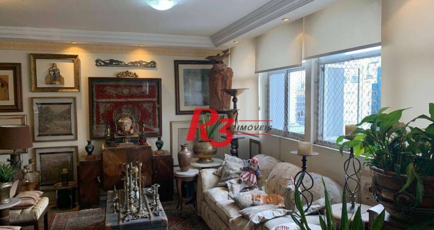 Apartamento com 4 dormitórios à venda, 347 m² por R$ 1.950.000,00 - Boqueirão - Santos/SP