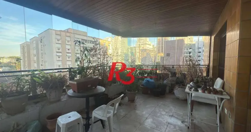 Apartamento com 4 dormitórios à venda, 267 m² por R$ 1.800.000,00 - Boqueirão - Santos/SP