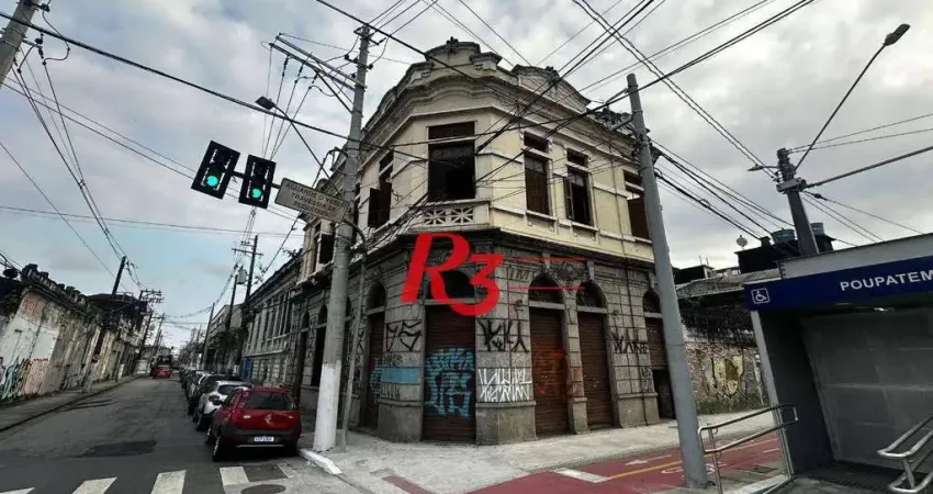 Loja para alugar, 300 m² por R$ 9.000,00/mês - Centro - Santos/SP