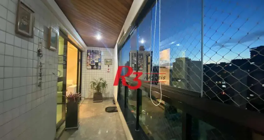 Apartamento com 3 dormitórios à venda, 143 m² por R$ 1.700.000,00 - Ponta da Praia - Santos/SP