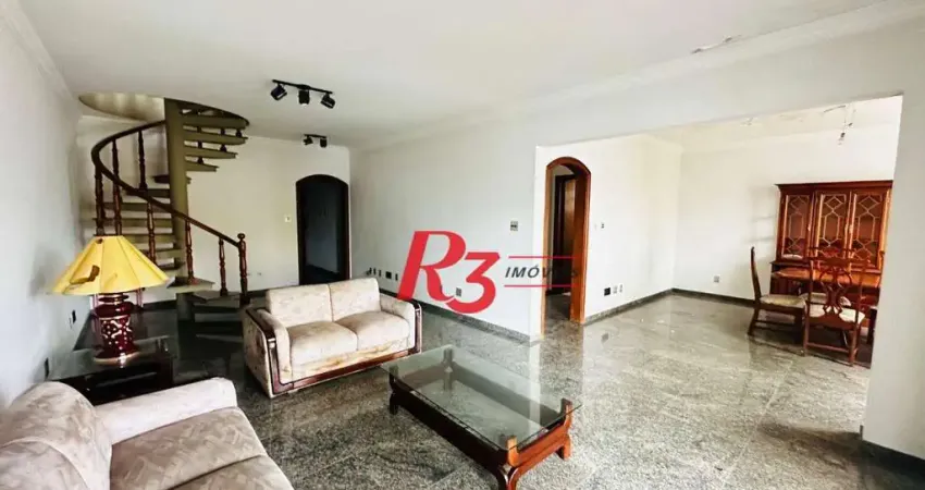 Cobertura com 4 dormitórios à venda, 495 m² por R$ 5.520.000,00 - Boqueirão - Santos/SP