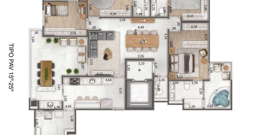 Apartamento com 4 dormitórios à venda, 154 m² por R$ 4.231.859,71 - Ponta da Praia - Santos/SP