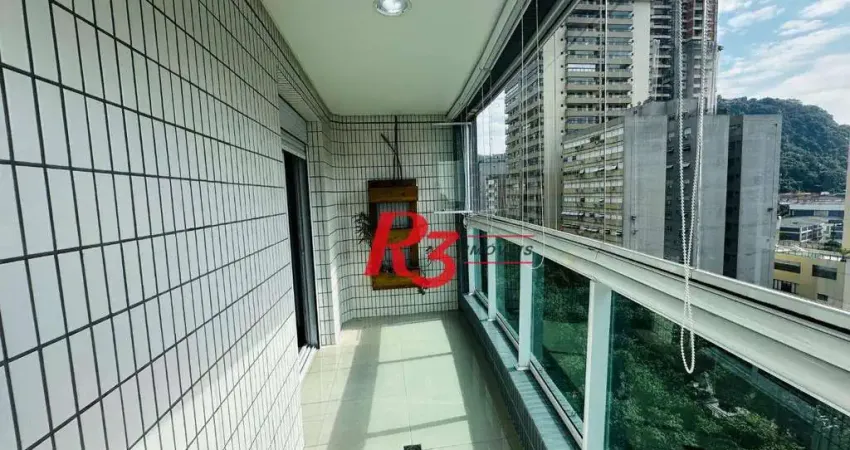 Apartamento com 3 dormitórios à venda, 150 m² por R$ 1.560.000,00 - José Menino - Santos/SP
