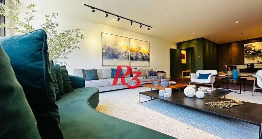 Apartamento à venda, 238 m² por R$ 3.200.000,00 - Boqueirão - Santos/SP