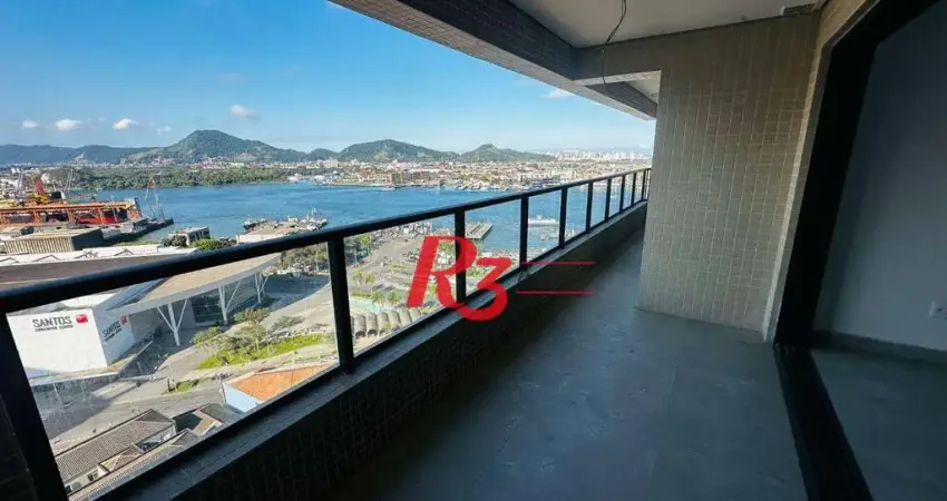 Apartamento com 2 dormitórios à venda, 65 m² por R$ 850.000,00 - Ponta da Praia - Santos/SP