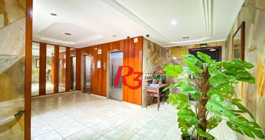 Apartamento com 3 dormitórios à venda, 76 m² por R$ 390.000,00 - Encruzilhada - Santos/SP