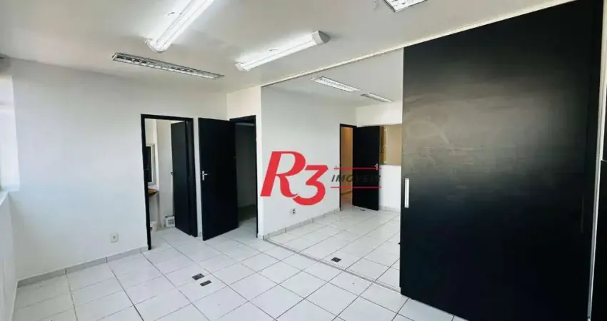 Sala à venda, 67 m² por R$ 430.000,00 - Gonzaga - Santos/SP