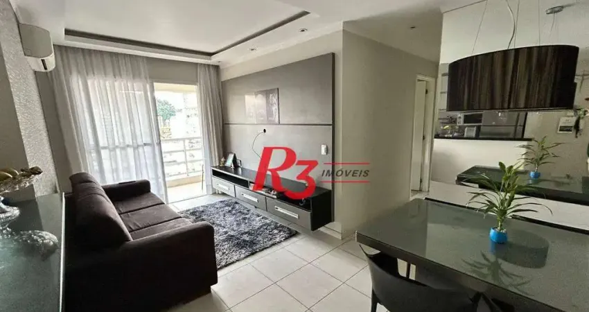 Apartamento com 2 dormitórios à venda, 70 m² por R$ 850.000,00 - Vila Belmiro - Santos/SP