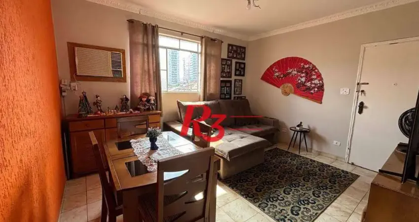 Apartamento com 2 dormitórios à venda, 88 m² por R$ 352.000,00 - Gonzaga - Santos/SP
