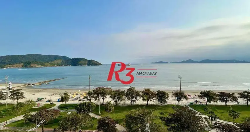 Apartamento com 1 dormitório para alugar, 64 m² por R$ 3.650,00/mês - Aparecida - Santos/SP