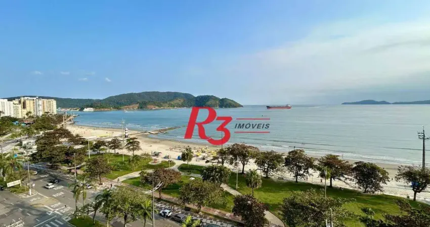 Apartamento com 1 dormitório para alugar, 64 m² por r$ 3.650,00/mês - aparecida - santos/sp