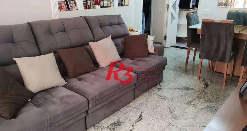 Apartamento com 3 dormitórios à venda, 98 m² por R$ 960.000,00 - Boqueirão - Santos/SP