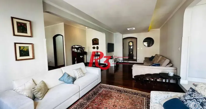 Apartamento com 5 dormitórios à venda, 274 m² por R$ 2.400.000,00 - Gonzaga - Santos/SP