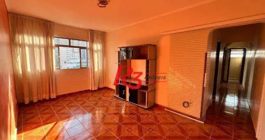 Apartamento com 3 dormitórios para alugar, 75 m² por R$ 3.400,00/ano - Encruzilhada - Santos/SP