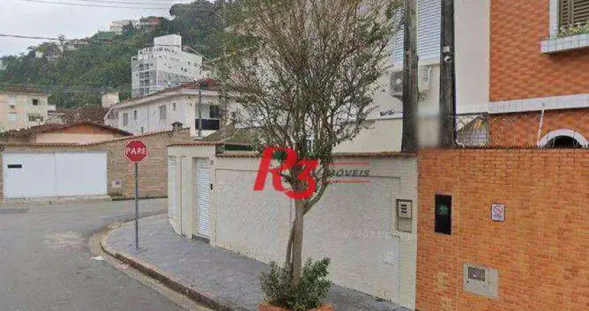 Sobrado com 2 dormitórios à venda, 130 m² por R$ 1.090.000,00 - Marapé - Santos/SP