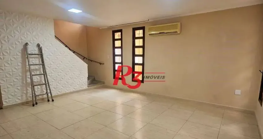 Casa com 3 dormitórios à venda, 200 m² por R$ 1.175.000,00 - Marapé - Santos/SP