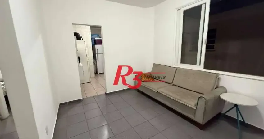 Apartamento com 2 dormitórios à venda, 70 m² por r$ 400.000,00 - boqueirão - santos/sp
