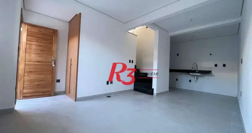 Village à venda, 89 m² por r$ 620.000,00 - vila belmiro - santos/sp