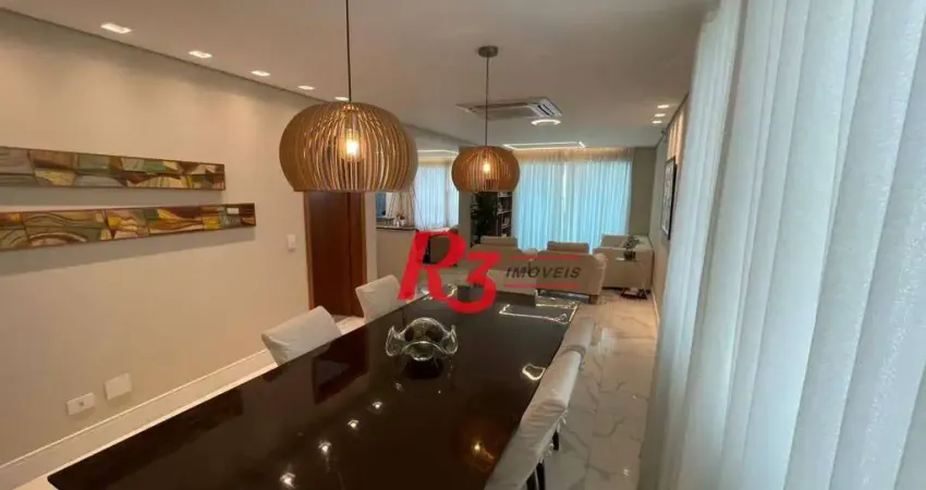 Sobrado, 334 m² - venda por R$ 2.350.000,00 ou aluguel por R$ 18.000,00/mês - Boqueirão - Santos/SP