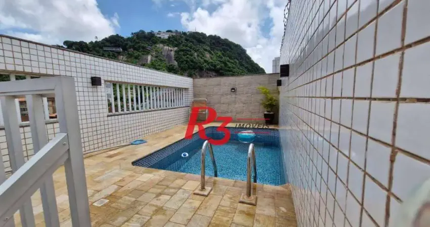 Casa com 4 dormitórios à venda, 231 m² por r$ 1.490.000,00 - marapé - santos/sp