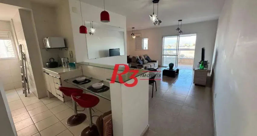 Apartamento com 2 dormitórios à venda, 94 m² por r$ 930.000,00 - ponta da praia - santos/sp