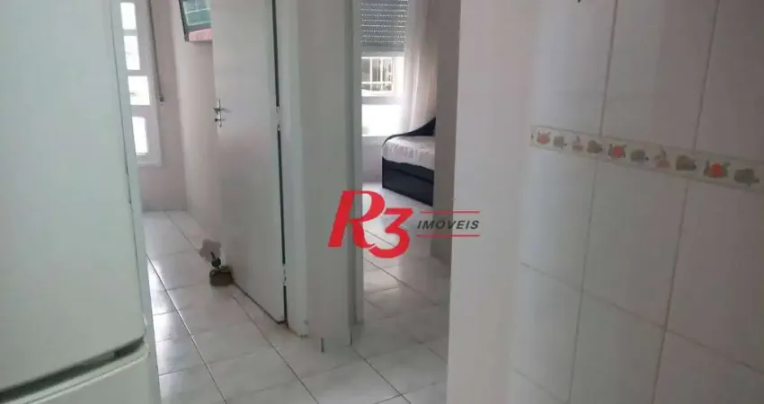 Apartamento com 2 dormitórios à venda, 55 m² por r$ 540.000,00 - aparecida - santos/sp