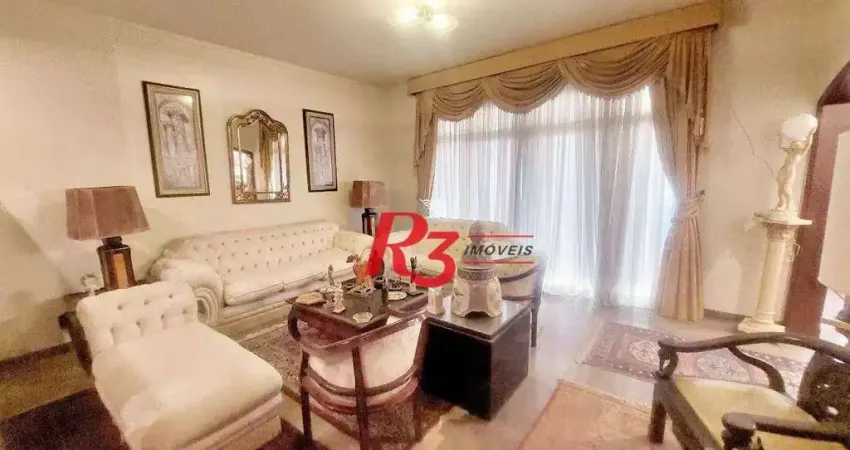 Apartamento com 3 dormitórios à venda, 261 m² por r$ 1.700.000,00 - gonzaga - santos/sp