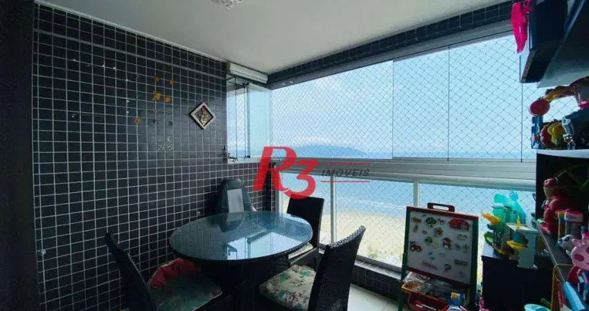 Apartamento triplex à venda, 154 m² por r$ 2.500.000,00 - pompéia - santos/sp