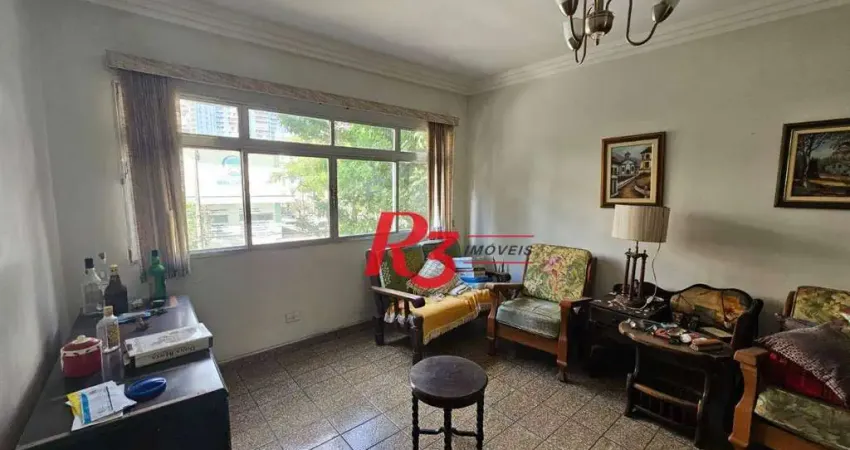 Apartamento com 2 dormitórios à venda, 93 m² por r$ 590.000,00 - aparecida - santos/sp