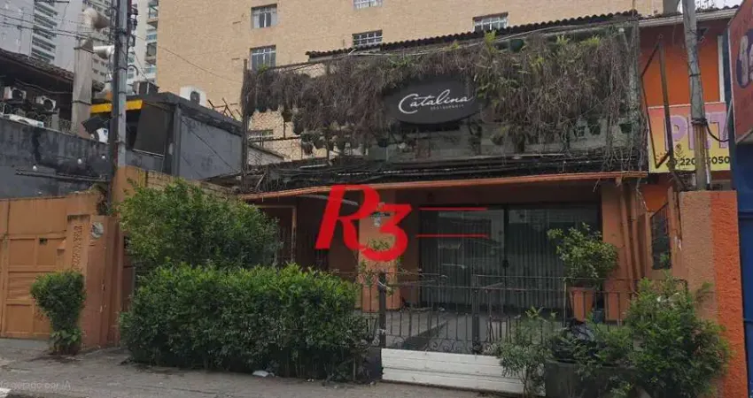 Sobrado para alugar, 238 m² por r$ 12.630,49/mês - gonzaga - santos/sp