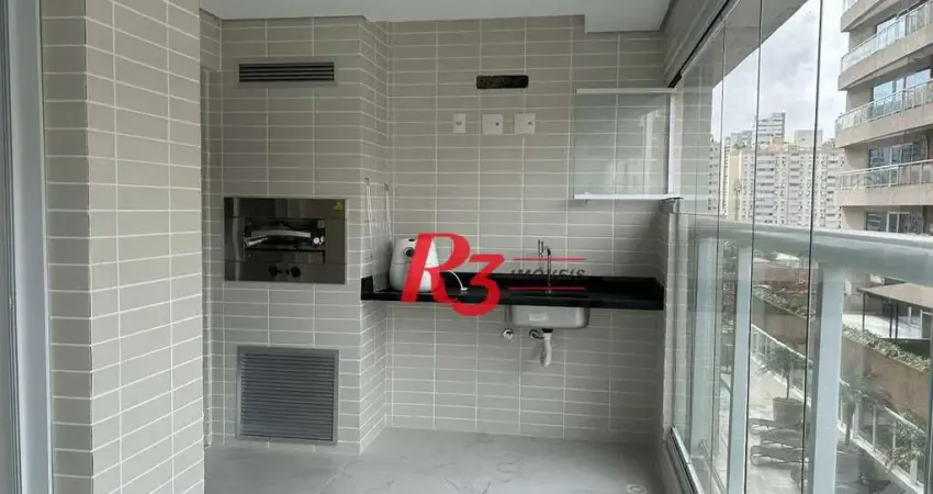 Apartamento à venda, 100 m² por r$ 1.727.000,00 - gonzaga - santos/sp