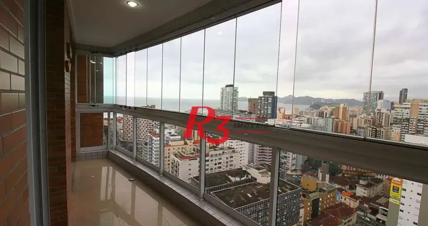 Apartamento à venda, 99 m² por r$ 1.650.000,00 - gonzaga - santos/sp