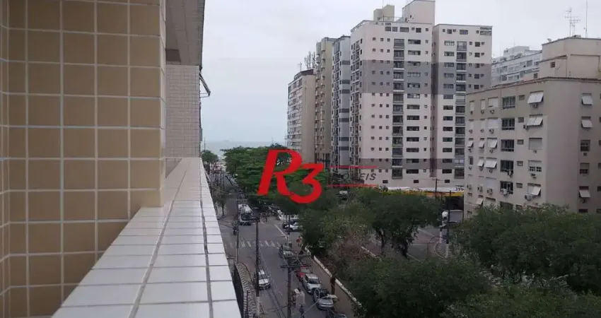 Apartamento com 2 dormitórios à venda, 91 m² por r$ 1.475.000,00 - gonzaga - santos/sp