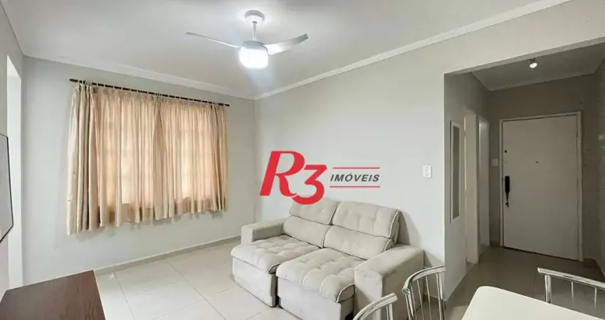 Apartamento para alugar, 48 m² por r$ 3.500,02/mês - josé menino - santos/sp