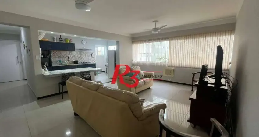 Apartamento à venda, 104 m² por r$ 600.000,00 - vila alzira - guarujá/sp