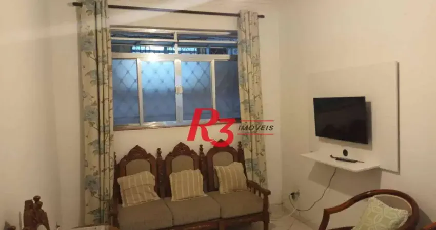 Apartamento com 2 dormitórios à venda, 65 m² por r$ 335.000,00 - campo grande - santos/sp