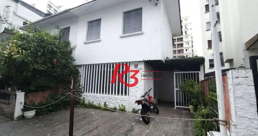 Sobrado com 3 dormitórios para alugar, 150 m² por r$ 6.000,00/mês - boqueirão - santos/sp