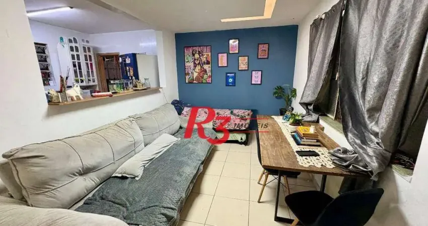 Apartamento com 2 dormitórios à venda, 80 m² por r$ 390.000,00 - vila belmiro - santos/sp