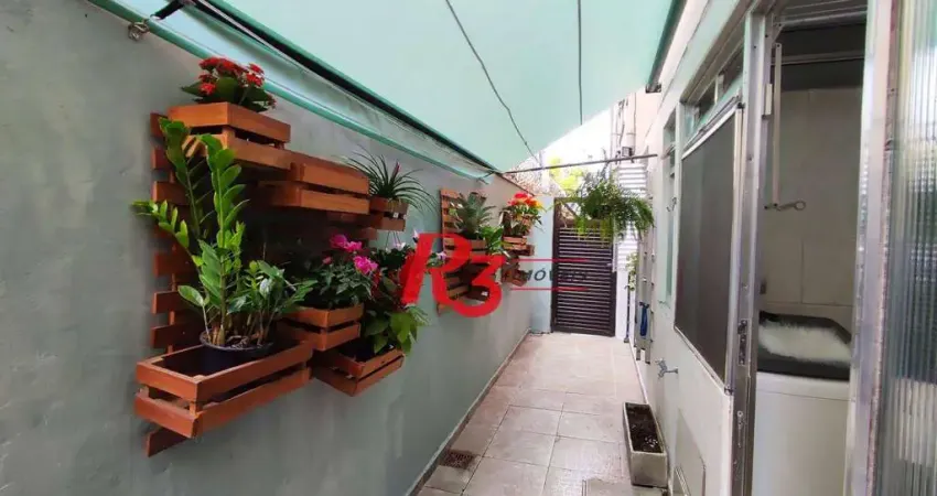 Apartamento com 2 dormitórios à venda, 60 m² por r$ 470.000,00 - aparecida - santos/sp