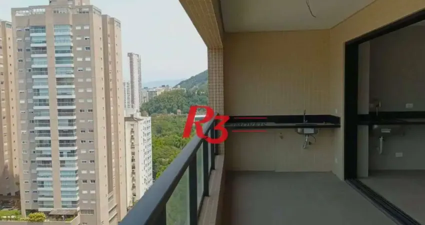 Apartamento com 2 dormitórios à venda, 75 m² por r$ 996.420,00 - josé menino - santos/sp