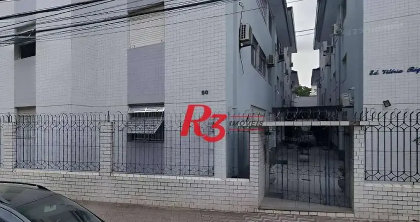Apartamento com 2 dormitórios à venda, 72 m² por r$ 350.000,00 - encruzilhada - santos/sp