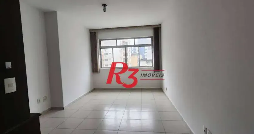 Apartamento com 3 dormitórios à venda, 107 m² por r$ 495.000,00 - boqueirão - santos/sp