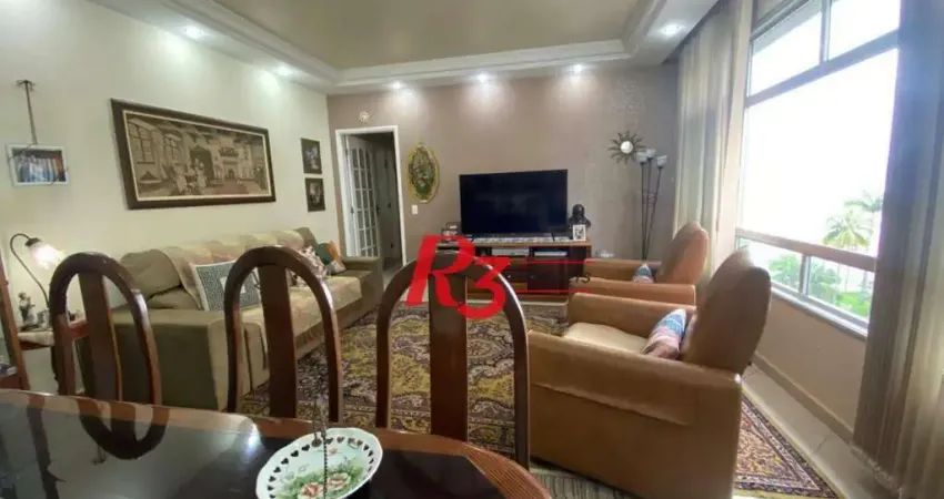 Apartamento com 2 dormitórios à venda, 105 m² por r$ 870.000,00 - boqueirão - santos/sp