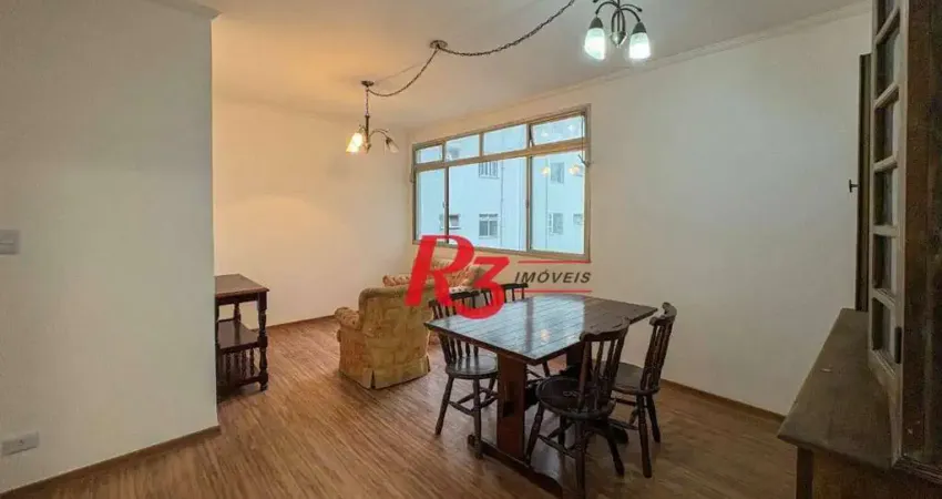 Apartamento à venda, 89 m² por r$ 800.000,00 - embaré - santos/sp