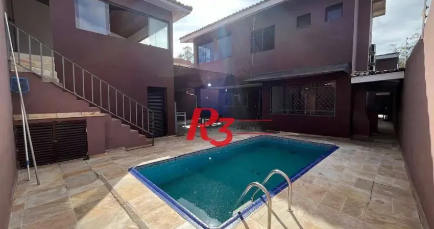 Casa com 4 dormitórios, 300 m² - venda por r$ 1.100.000,00 ou aluguel por r$ 6.717,52/mês - balneário cidade atlântica - guarujá/sp