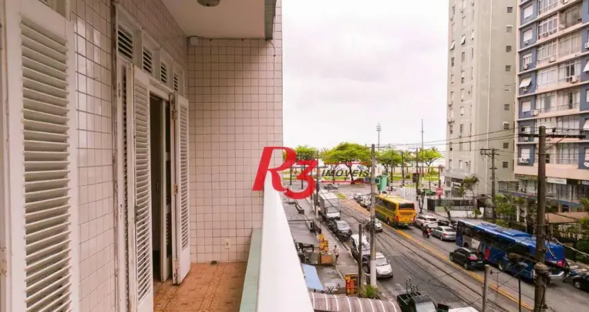 Apartamento com 2 dormitórios à venda, 117 m² por r$ 630.000,00 - boqueirão - santos/sp