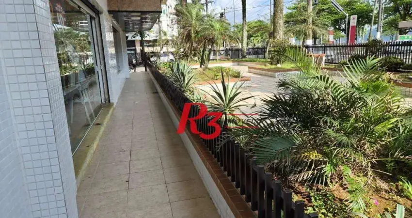 Loja, 64 m² - venda por r$ 700.000,00 ou aluguel por r$ 6.000,00/mês - boqueirão - santos/sp