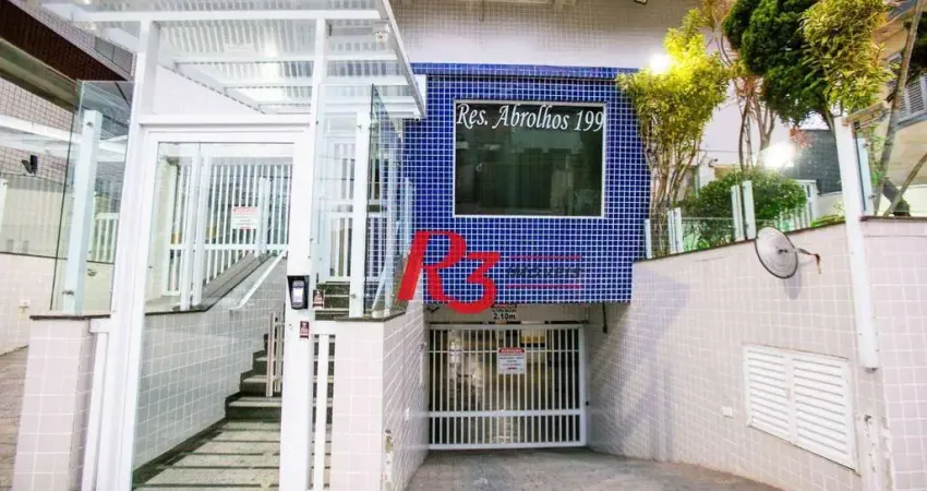 Apartamento à venda, 44 m² por r$ 450.000,00 - campo grande - santos/sp