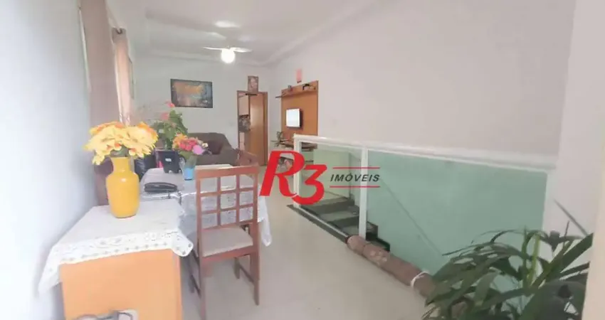 Casa com 3 dormitórios à venda, 105 m² por r$ 800.000,00 - vila belmiro - santos/sp